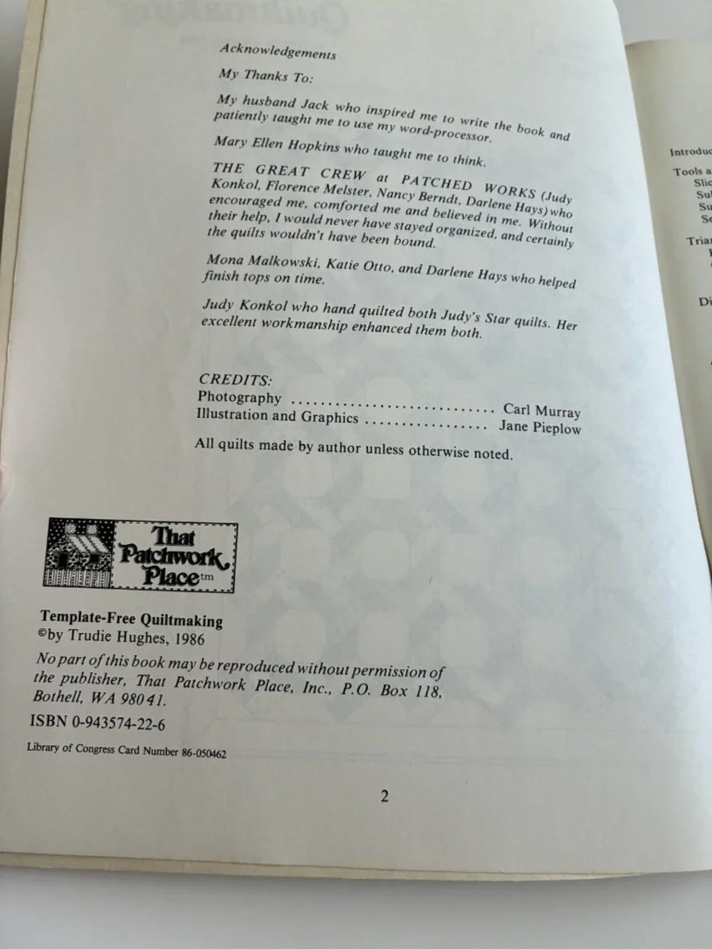Template Free Quiltmaking by Trudie Hughes That Patchwork Place B-86 Quilt
